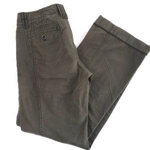 Eddie Bauer "Peat" Cotton Canvas Pant Sz 8
